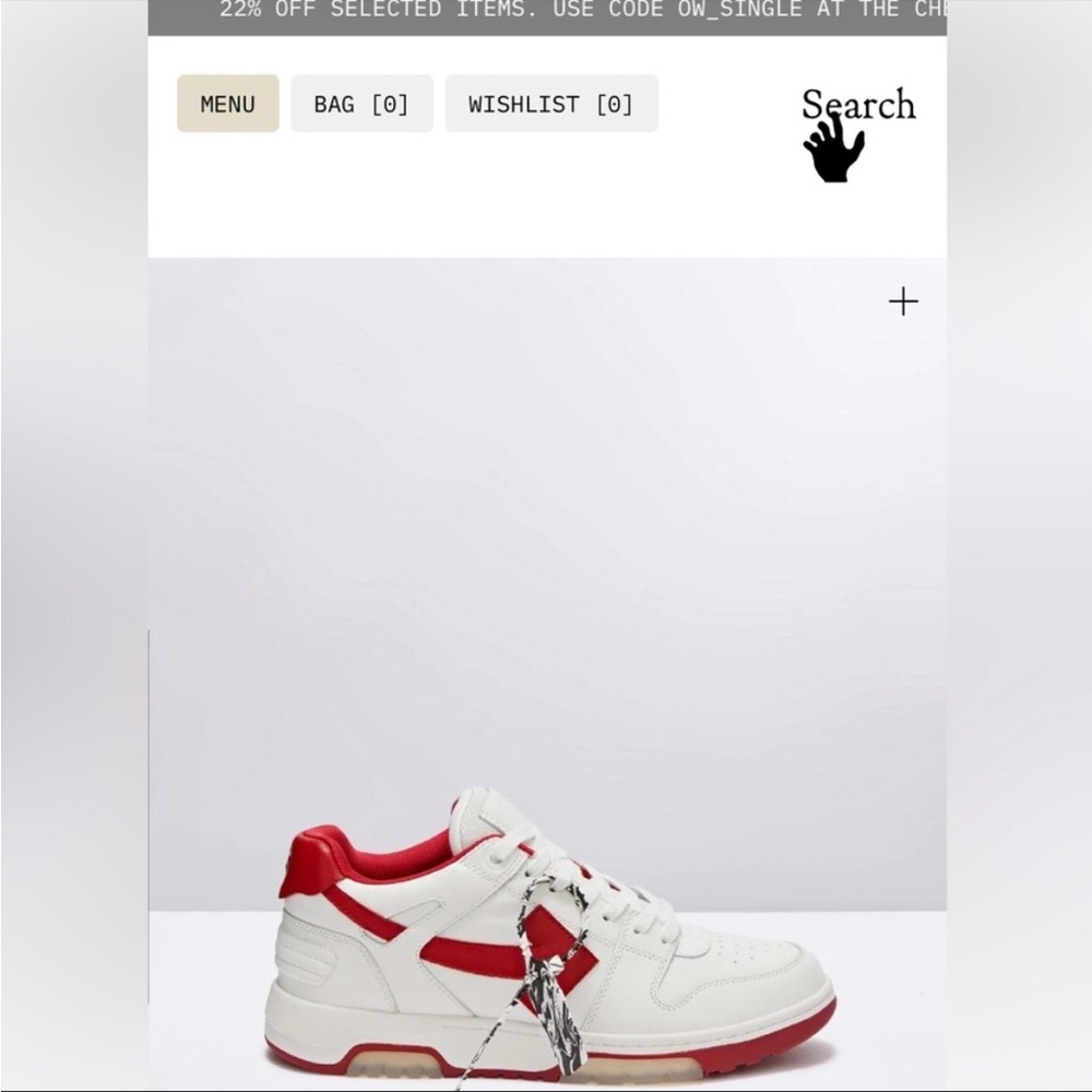 Used 100% authentic Off- white sneakers